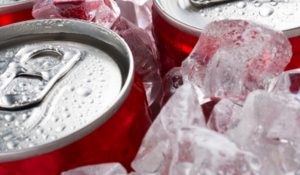 Soda on ice